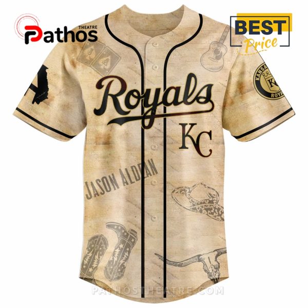Kansas City Royals MLB x Jason Aldean Baseball Jersey