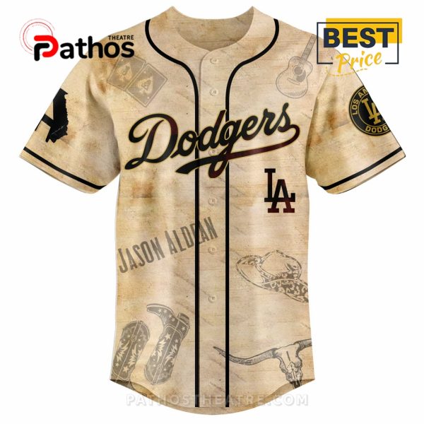Los Angeles Dodgers MLB x Jason Aldean Baseball Jersey