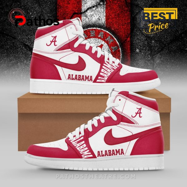 NCAA Alabama Crimson Tide Air Jordan Hightop Sneakers