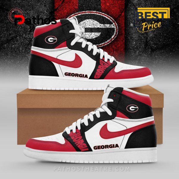 NCAA Georgia Bulldogs Air Jordan Hightop Sneakers