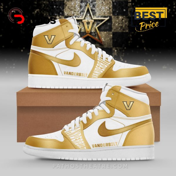 NCAA Vanderbilt Commodores Air Jordan Hightop Sneakers