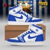 NCAA Wildcats Kentucky Air Jordan Hightop Sneakers