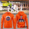 New York Mets Fab Four The Beatles Orange Hoodie And Cap