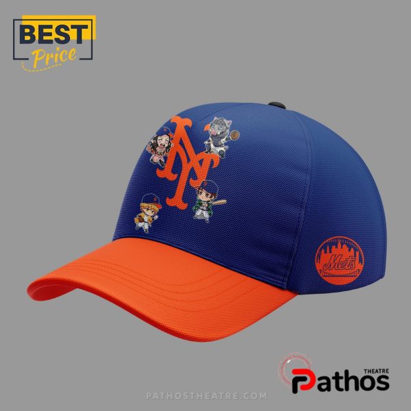 New York Mets MLB Demon Slayer 2025 Hoodie And Cap