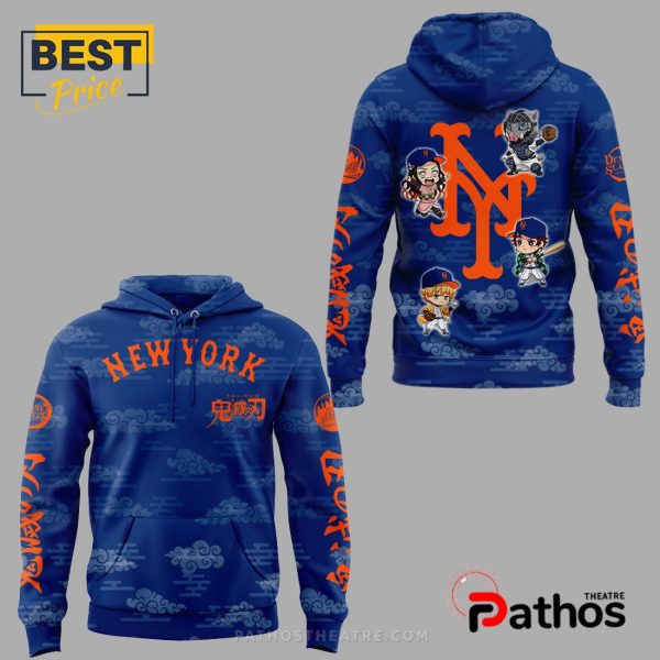 New York Mets x Demon Slayer Hoodie And Cap