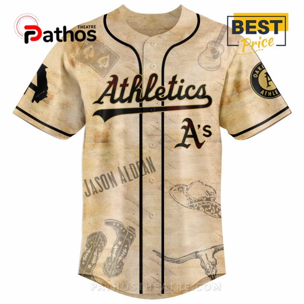 Oakland Athletics MLB x Jason Aldean Baseball Jersey