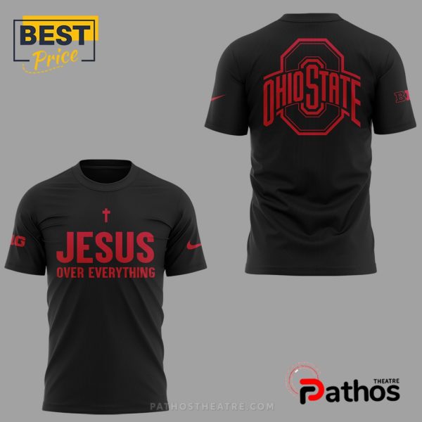 Ohio State Buckeyes Jesus Over Everything Hoodie