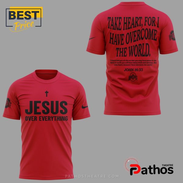 Ohio State Buckeyes Jesus Over Everything Shirt
