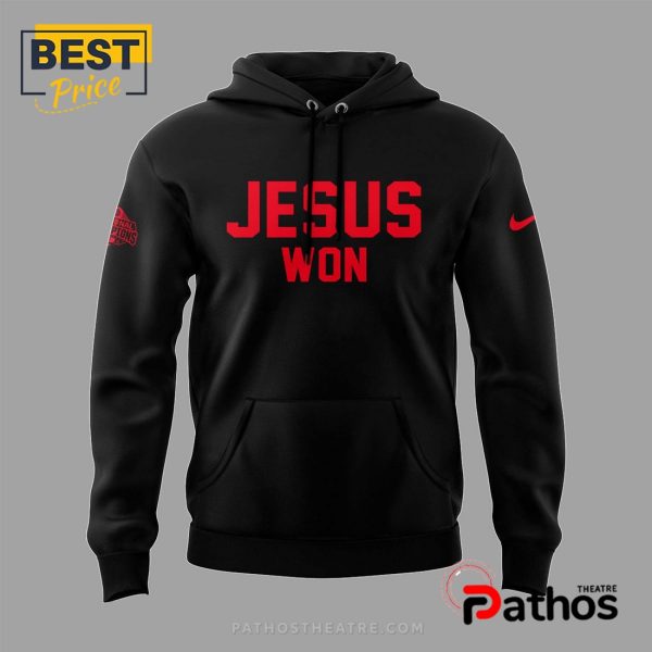 Ohio State Football Jesus Won Hoodie And Jogger