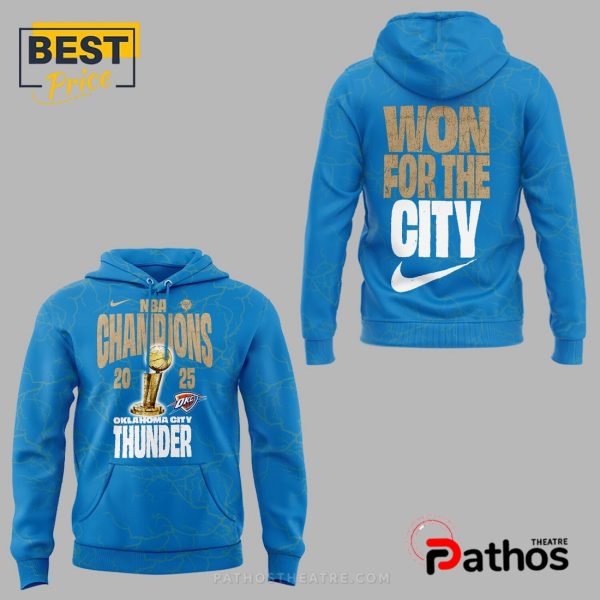 OKC Thunder Won The City Hoodie And Jogger
