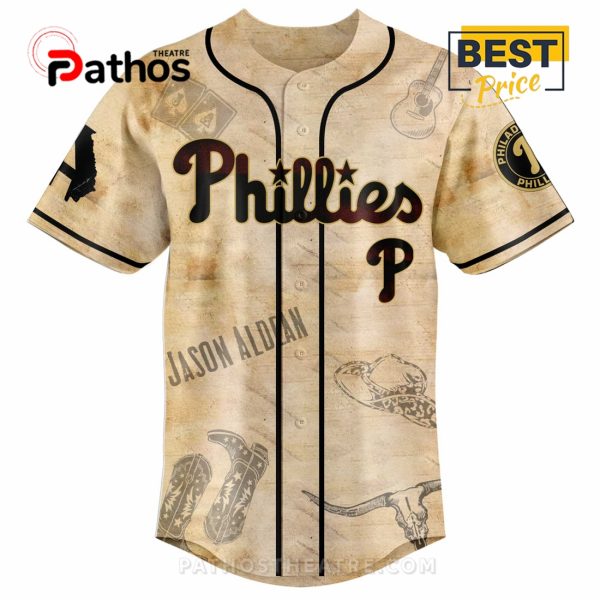 Philadelphia Phillies MLB x Jason Aldean Baseball Jersey