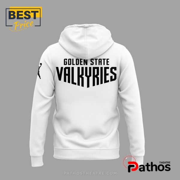 Premium Golden State Valkyries White Hoodie And Jogger