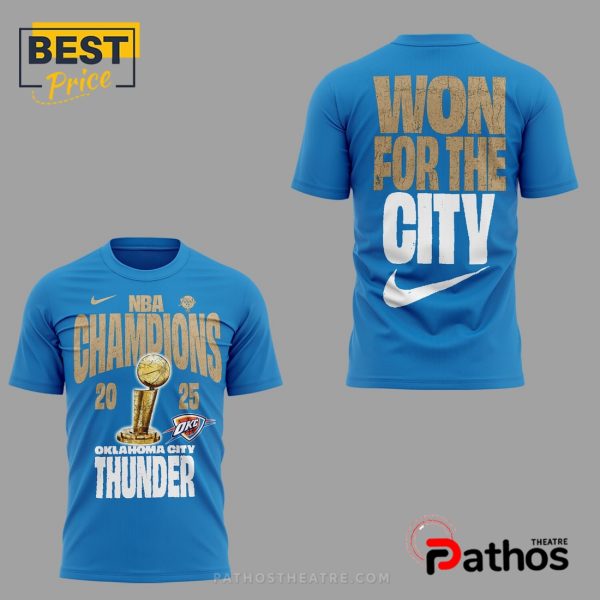 Premium OKC Thunder Won The City Hoodie