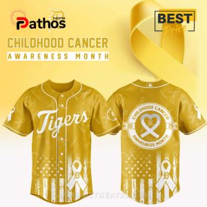 Detroit Tigers MLB x Childhood Cancer Awareness Month 2025 Jersey