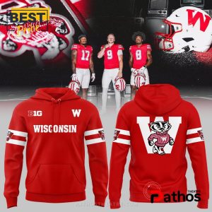 2025 Wisconsin Football Throwback Hoodie And Cap