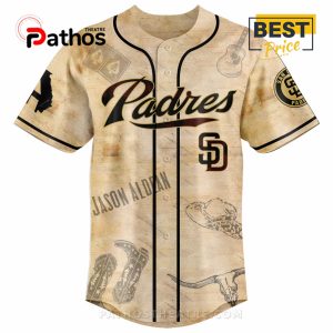 san diego padres mlb x jason aldean baseball jersey 2 grKOB