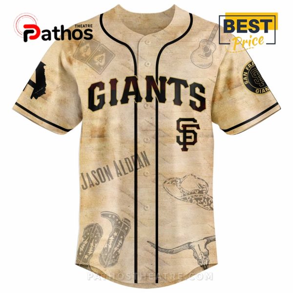 San Francisco Giants MLB x Jason Aldean Baseball Jersey
