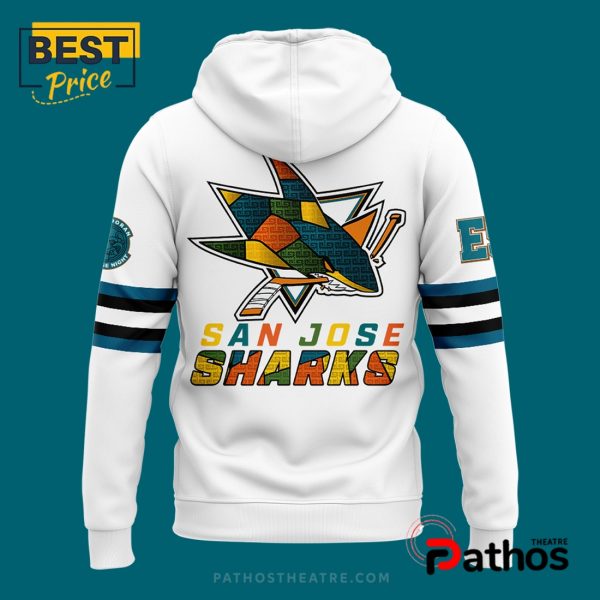 San Jose Sharks El Salvador Heritage Hoodie And Jogger