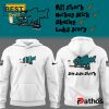 San Jose Sharks Special Logo White Hoodie And Cap
