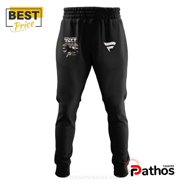 San Jose Sharks x Y.E.E.T Black Hoodie And Jogger