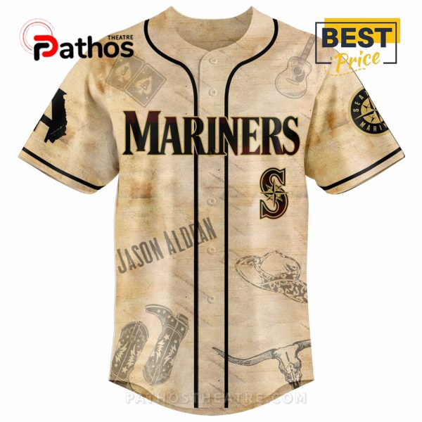 Seattle Mariners MLB x Jason Aldean Baseball Jersey