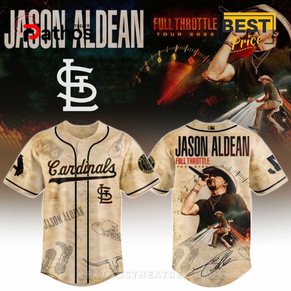 St. Louis Cardinals MLB x Jason Aldean Baseball Jersey