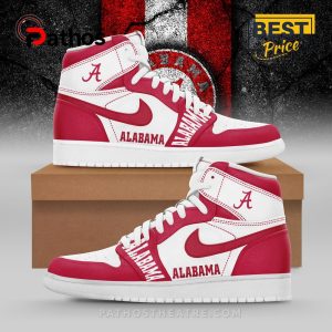 NCAA Alabama Crimson Tide Air Jordan Hightop Sneakers