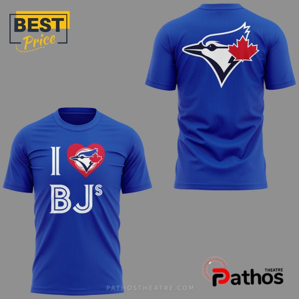 Toronto Blue Jays Baseball I love BJ Hoodie