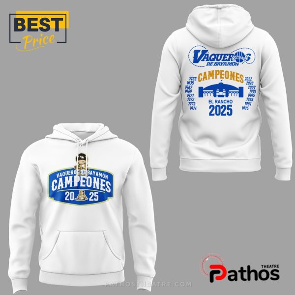 Vaqueros de Bayamon 2025 Baloncesto Superior Hoodie And Cap