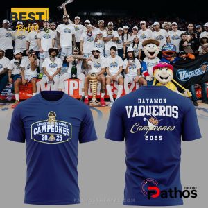 Vaqueros de Bayamon 2025 Champions Blue Hoodie