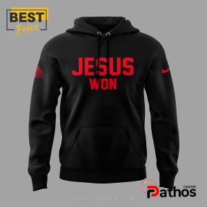 ohio state football jesus won hoodie and jogger 2 rk9DY