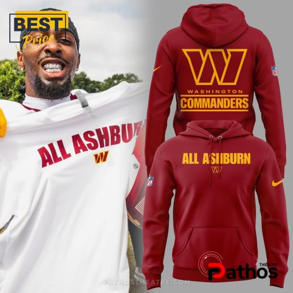Washington Commanders All Ashburn Red Hoodie