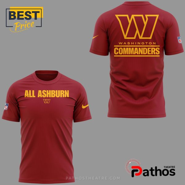 Washington Commanders All Ashburn Red Hoodie