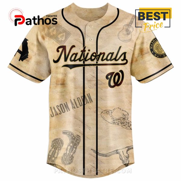 Washington Nationals MLB x Jason Aldean Baseball Jersey