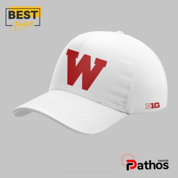 Wisconsin Badgers Football Throwback Hoodie And Cap
