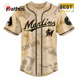 miami marlins mlb x jason aldean baseball jersey 2 Sz1yW