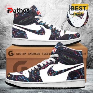 New England Patriots Crucial Catch 2025 Air Jordan 1 Sneaker