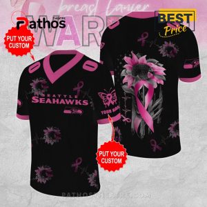 Seattle Seahawks x Breast Cancer Awareness Football Jersey