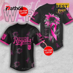 2025 Kansas City Royals x Breast Cancer Awareness Baseball Jersey