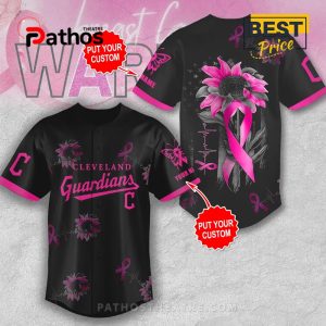 2025 Cleveland Guardians x Breast Cancer Awareness Baseball Jersey