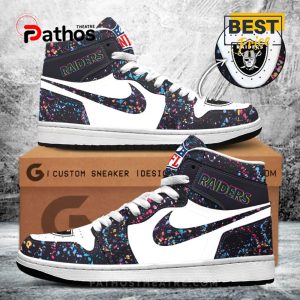 Las Vegas Raiders Crucial Catch 2025 Air Jordan 1 Sneaker