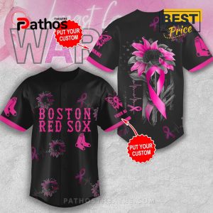 2025 Boston Red Sox x Breast Cancer Awareness Baseball Jersey