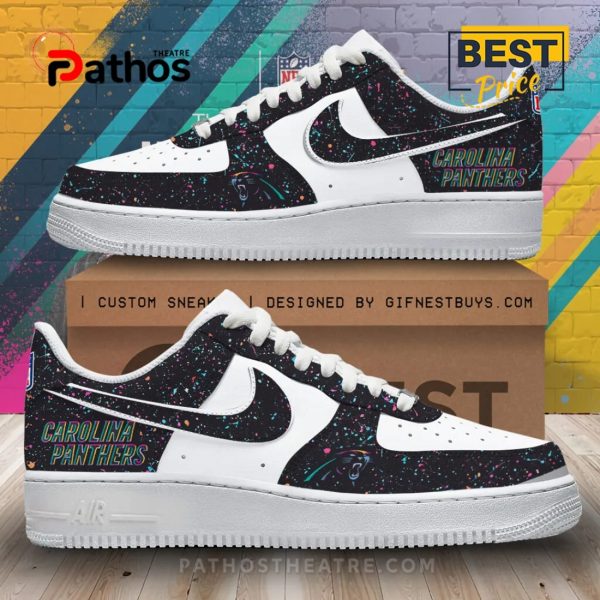 Carolina Panthers Crucial Catch 2025 Air Force 1 Sneaker