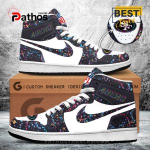San Francisco 49ers Crucial Catch 2025 Air Jordan 1 Sneaker