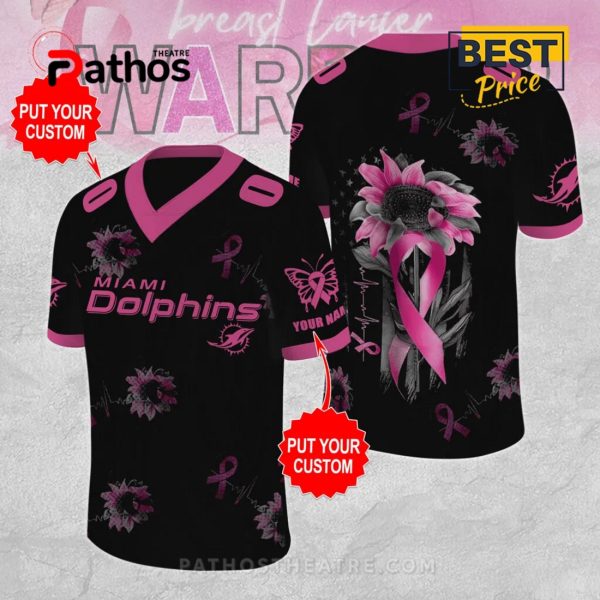 Miami Dolphins x Breast Cancer Awareness Football Jersey