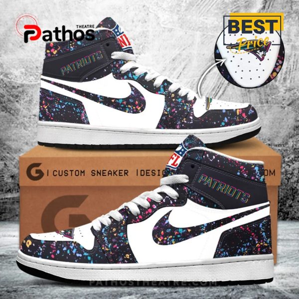 New England Patriots Crucial Catch 2025 Air Jordan 1 Sneaker