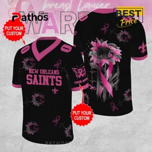 New Orleans Saints x Breast Cancer Awareness Football Jersey