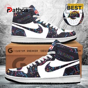 Los Angeles Rams Crucial Catch 2025 Air Jordan 1 Sneaker