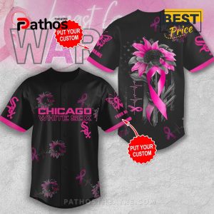 2025 Chicago White Sox x Breast Cancer Awareness Baseball Jersey