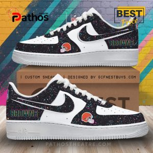 Cleveland Browns Crucial Catch 2025 Air Force 1 Sneaker